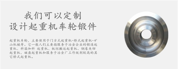 定制起重機車輪 定制起重機車輪