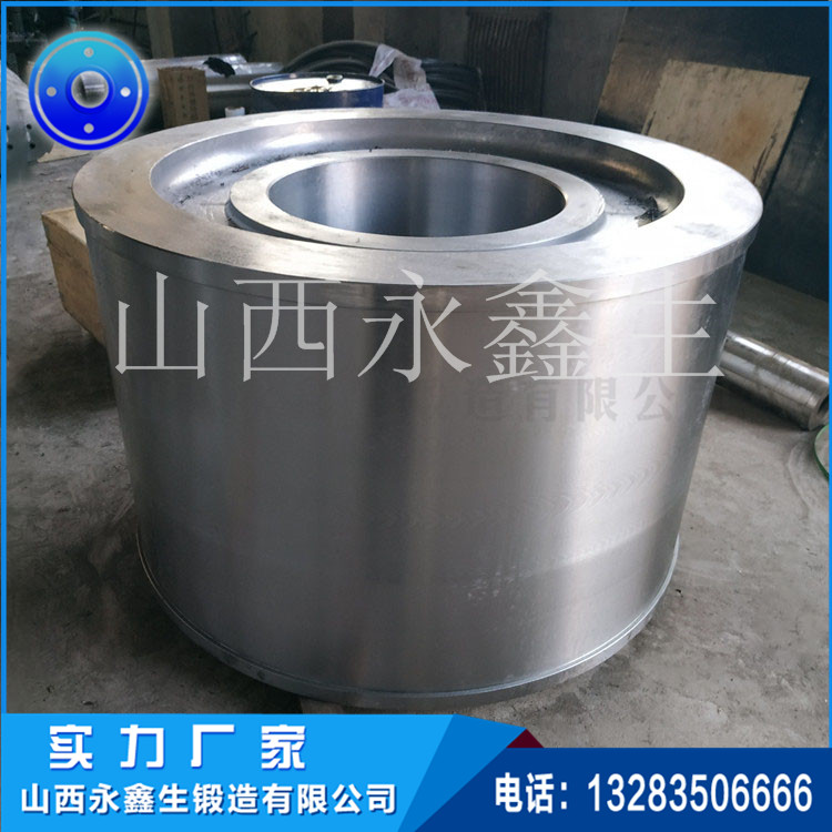 鍛造回轉窯重型托輪鍛件